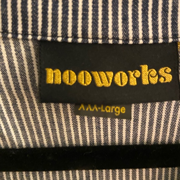Rare! Nooworks Coveralls - Railroad Stripe - Picture 2 of 3